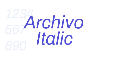 Archivo Italic