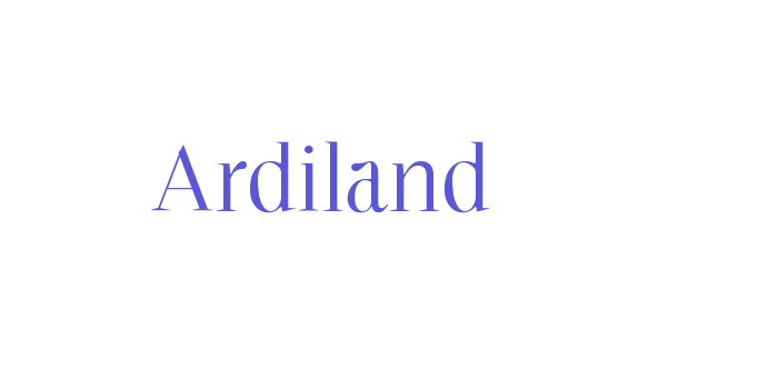 Ardiland Font Download