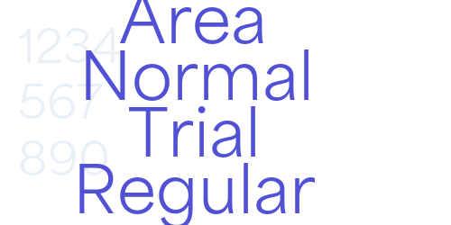 Area Normal Trial Regular-font-download