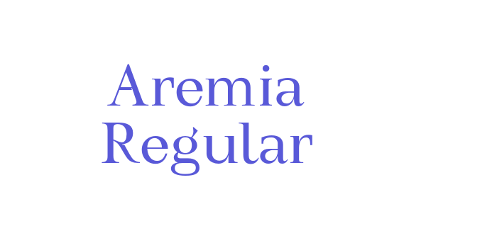 Aremia Regular Font Download