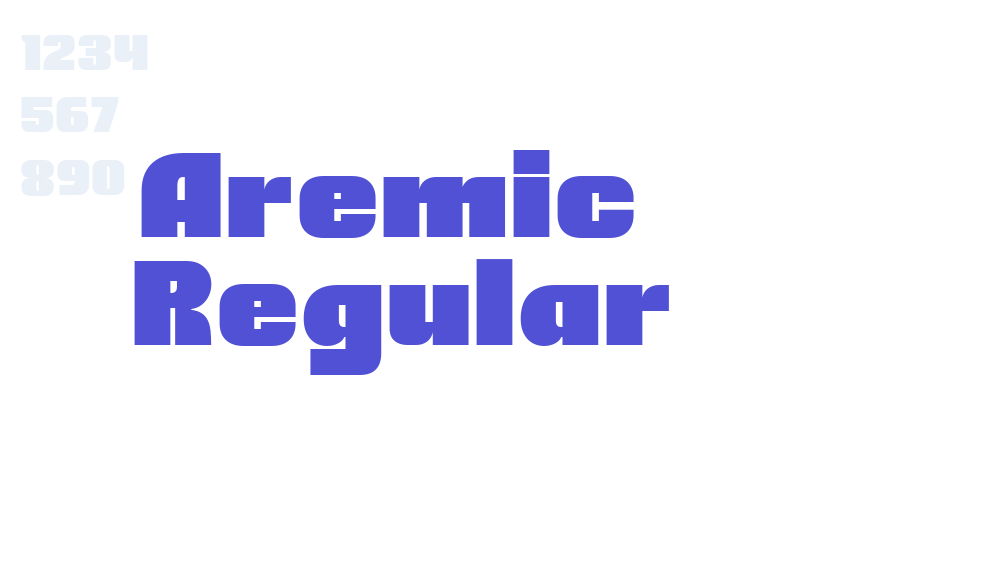 Aremic  Regular-font-download