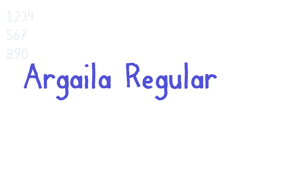 Argaila Regular-font-download