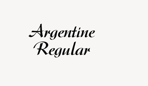 Argentine Regular Font