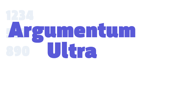 Argumentum Ultra font free