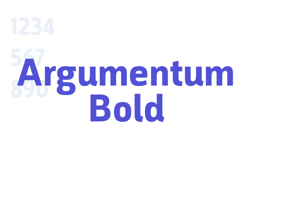 Argumentum Bold