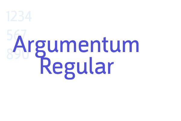 Argumentum Regular