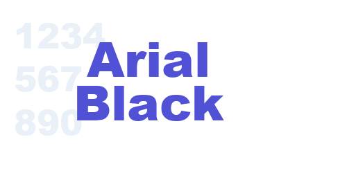 Arial Black-font-download