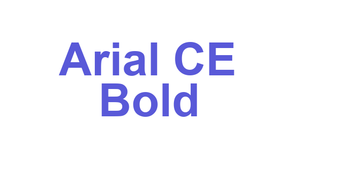 Arial CE Bold Font Download