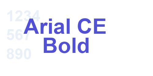 Arial CE Bold-font-download