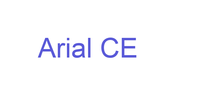 Arial CE Font Download