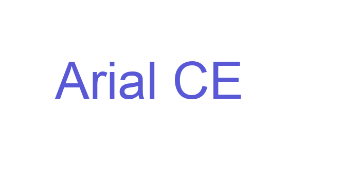 Arial CE Font