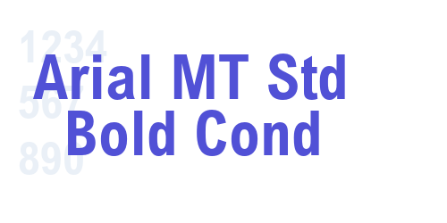 Arial MT Std Bold Cond-font-download