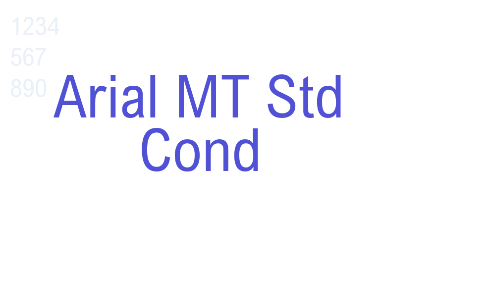 Arial MT Std Cond-font-download