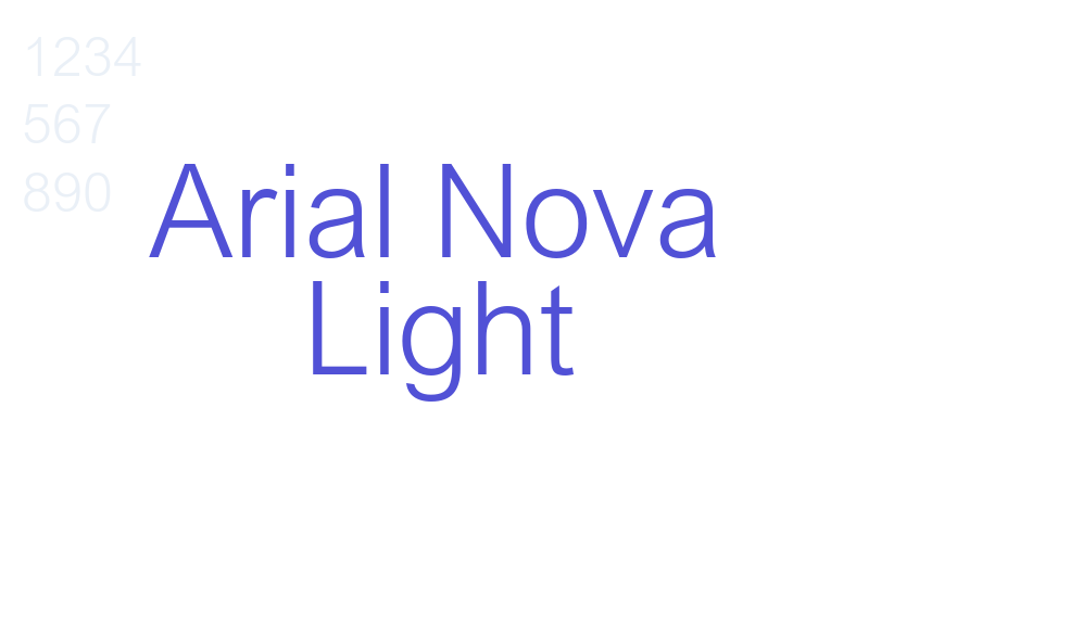 Arial Nova Light-font-download