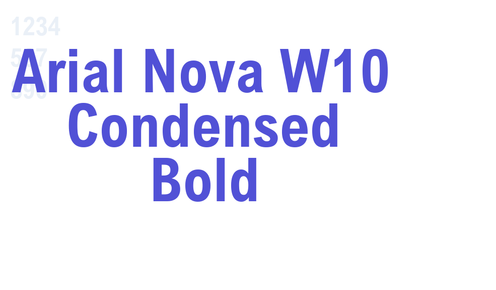 Arial Nova W10 Condensed Bold-font-download