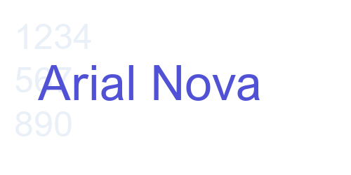 Arial Nova-font-download