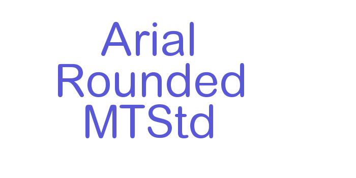 Arial Rounded MTStd Font Download