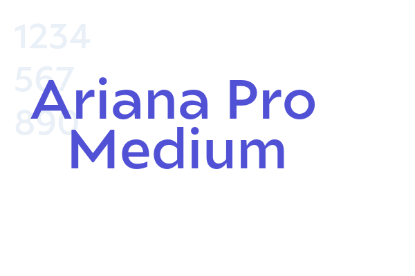 Ariana Pro Medium