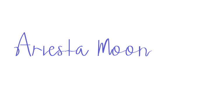 Ariesta Moon Font