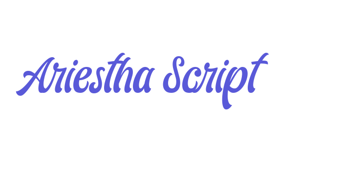 Ariestha Script Font Download