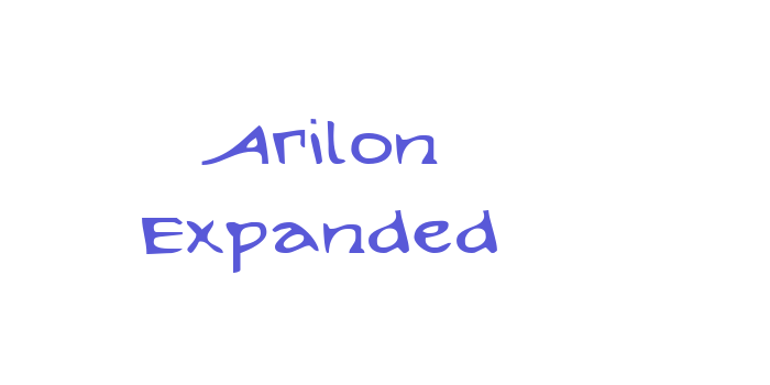 Arilon Expanded Font Download