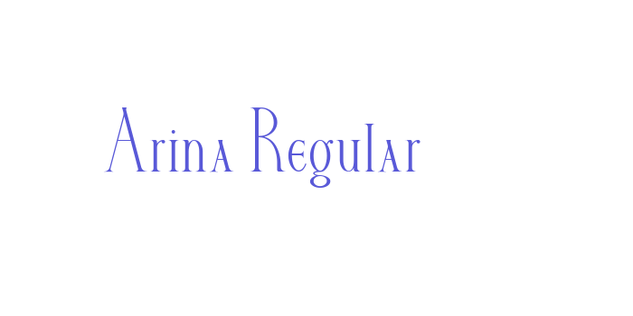 Arina Regular Font Download