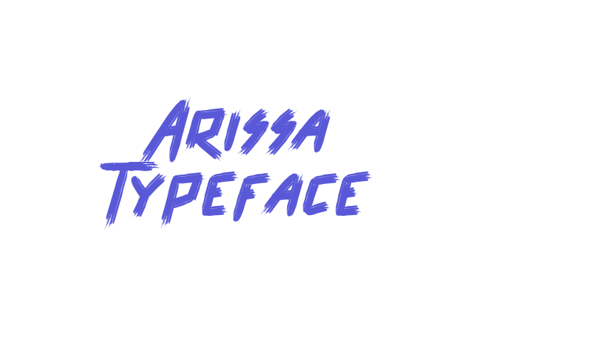 Arissa Typeface Font Download