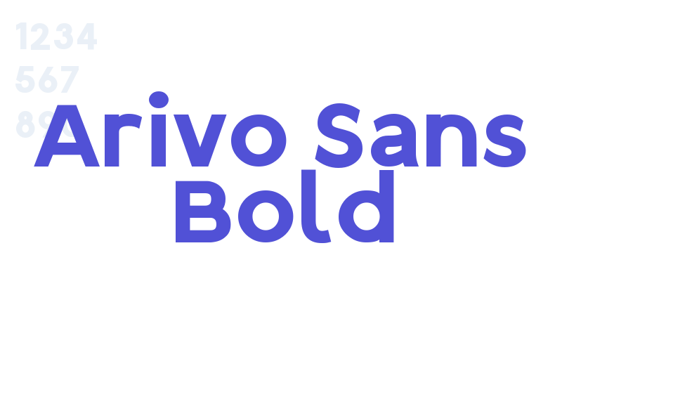 Arivo Sans Bold-font-download