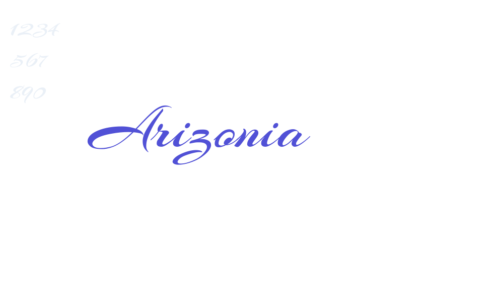 Arizonia-font-download