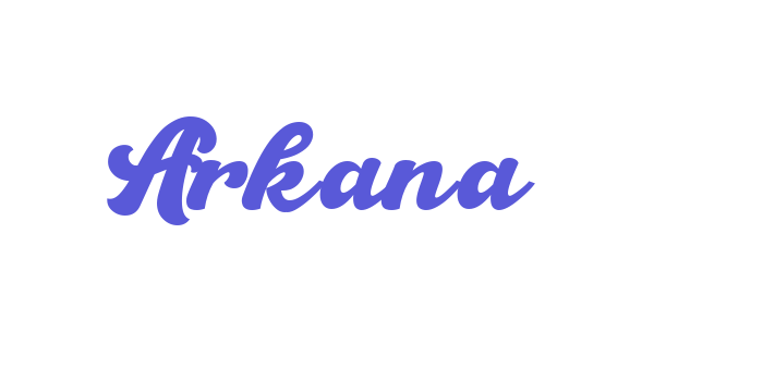 Arkana Font