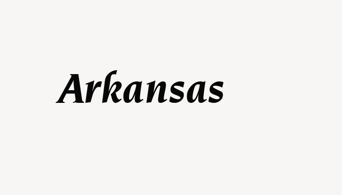 Arkansas font download