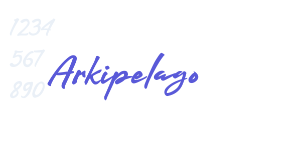 Arkipelago font free