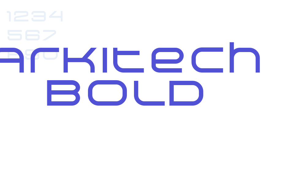 Arkitech Bold-font-download