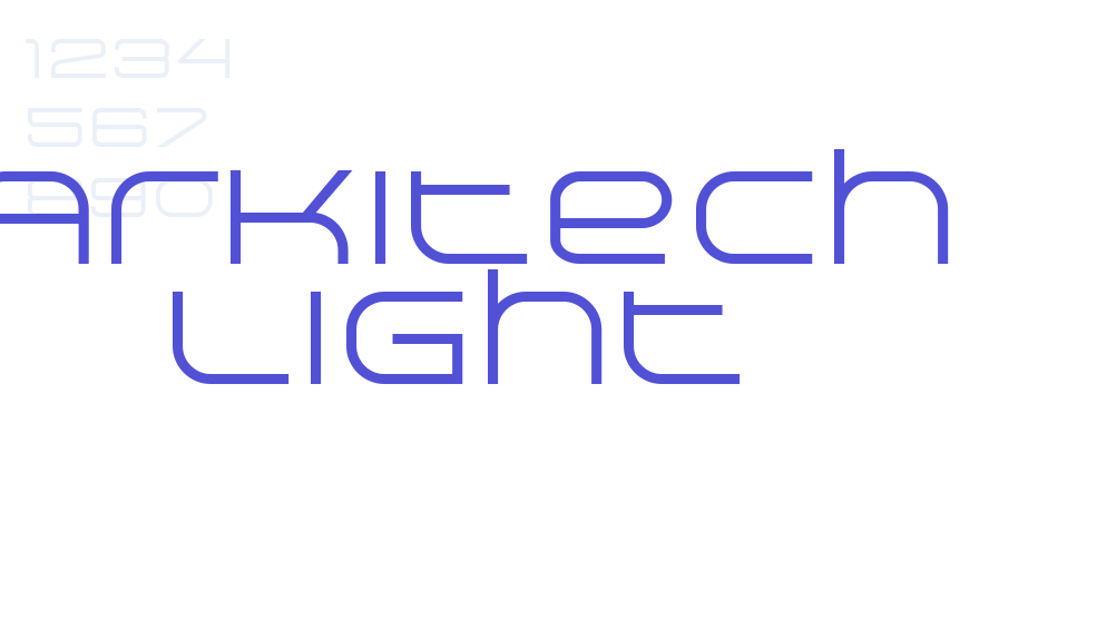 Arkitech Light-font-download