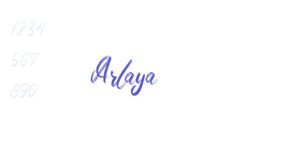 Arlaya font free