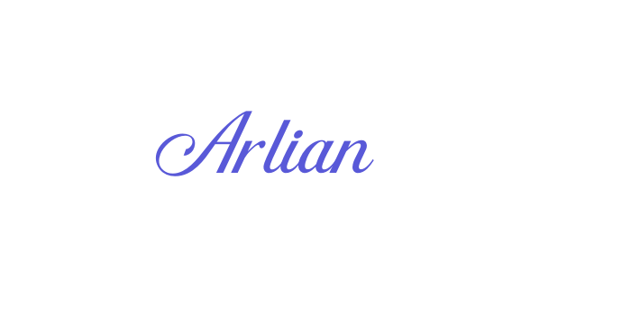 Arlian Font