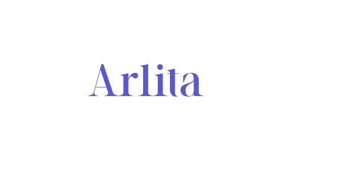 Arlita Font Download