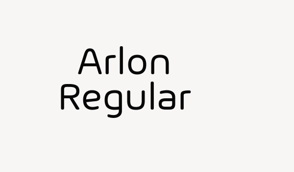 Arlon Regular Font