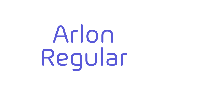 Arlon Regular Font Download