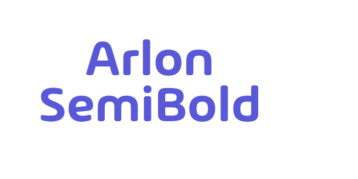 Arlon SemiBold Font