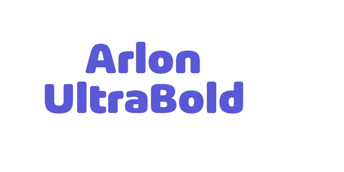 Download Arlon UltraBold Font