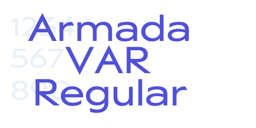 Armada VAR Regular-font-download