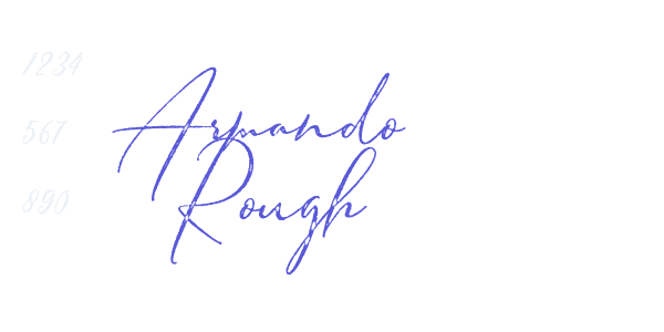 Armando Rough font free