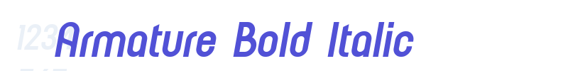 Armature Bold Italic