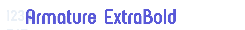 Armature ExtraBold