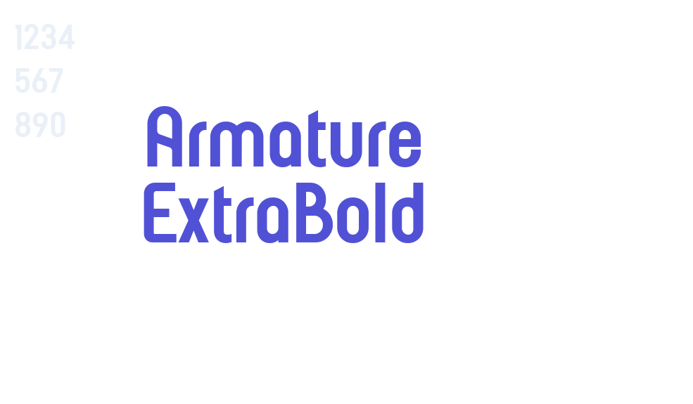 Armature ExtraBold-font-download