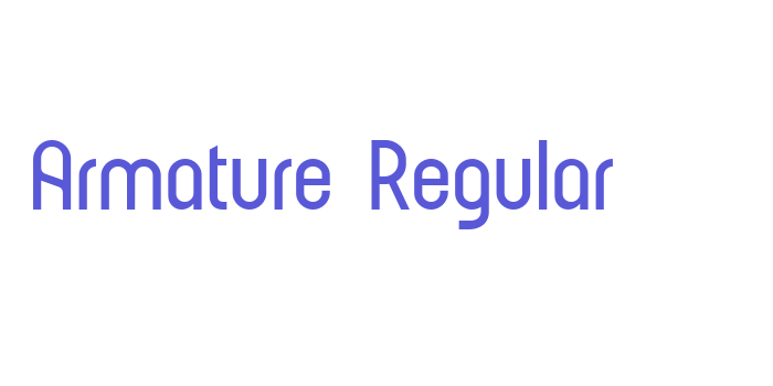 Armature Regular Font Download