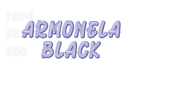 Armonela Black font free