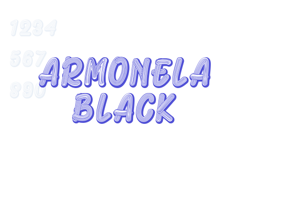 Armonela Black Font Download