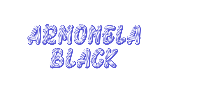 Armonela Black Font Download